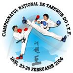 Site-ul oficial al Campionatului National de Taekwon-Do ITF, Iasi 2006